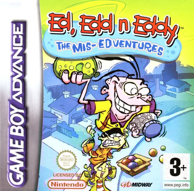 Jaquette de Ed Edd'n Eddy : The Mis-Edventures