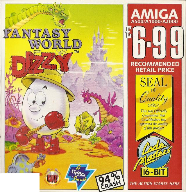 Jaquette de Fantasy World Dizzy