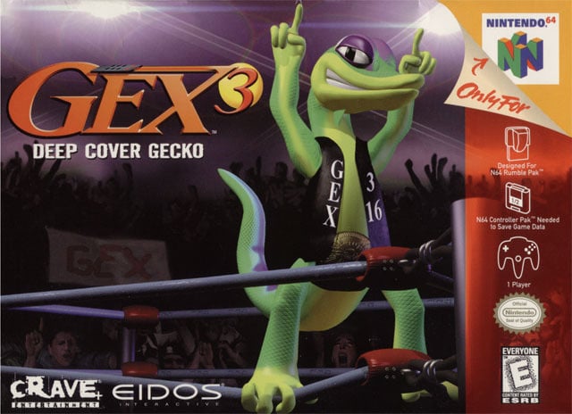 Jaquette de Gex 3 : Deep Cover Gecko