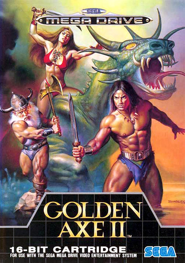 Jaquette de Golden Axe II