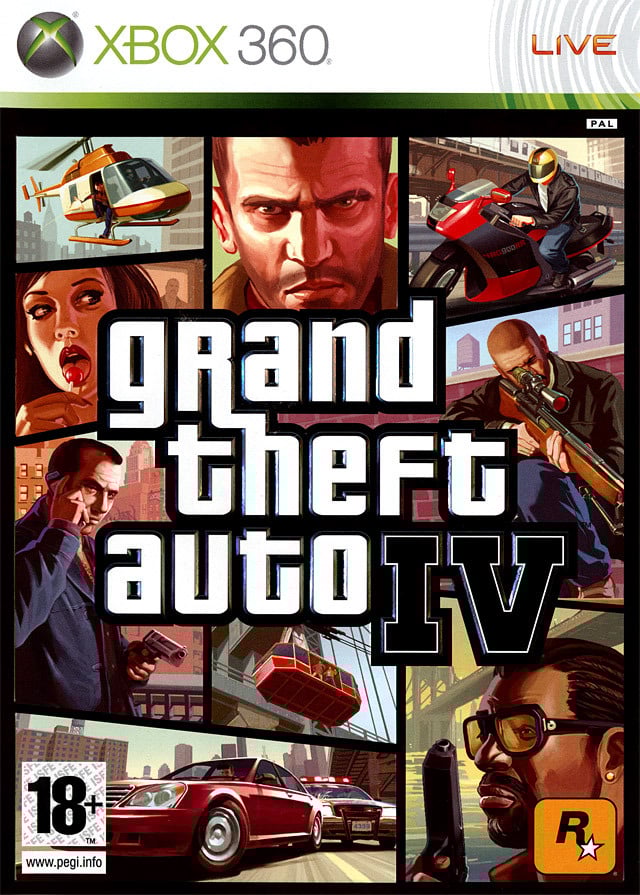 Jaquette de Grand Theft Auto IV