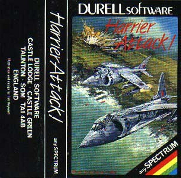 Jaquette de Harrier Attack