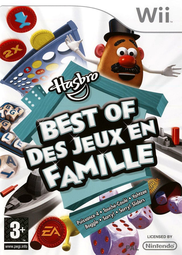 Jaquette de Hasbro : Best of des Jeux en Famille