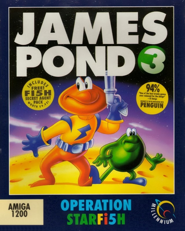 Jaquette de James Pond 3 : Operation Starfish
