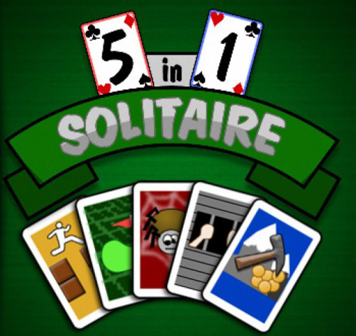 Jaquette de 5 in 1 Solitaire