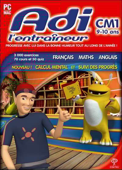 Jaquette de Adi l'Entraîneur CM1