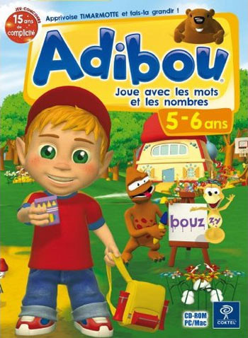 Image de Adibou : Je Joue avec les Mots et les Nombres : 5-6 ans
