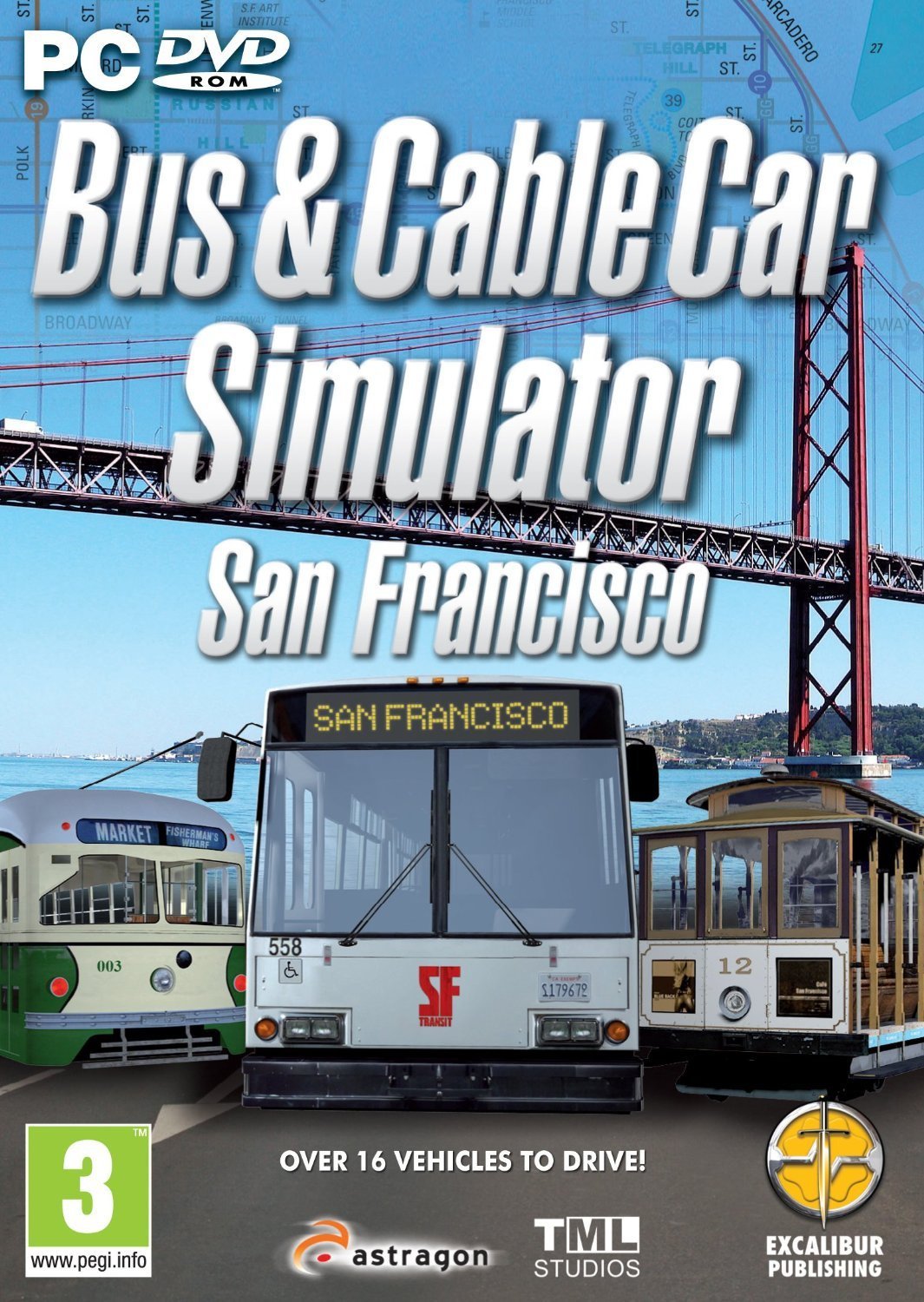 Bus & Cable Car Simulator : San Francisco