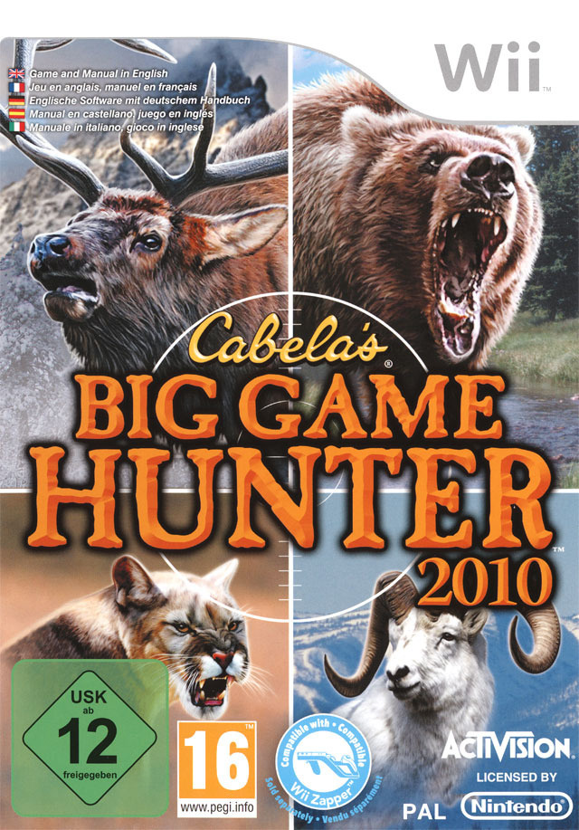 Jaquette de Cabela's Big Game Hunter 2010