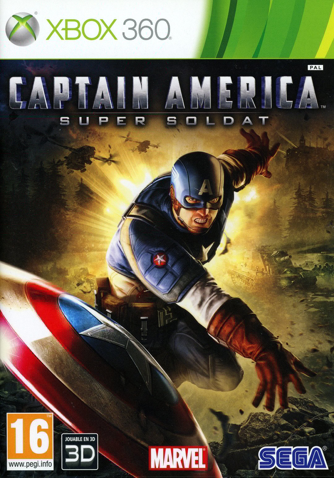 Jaquette de Captain America : Super Soldat