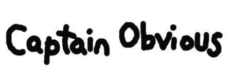 Image de Captain Obvious