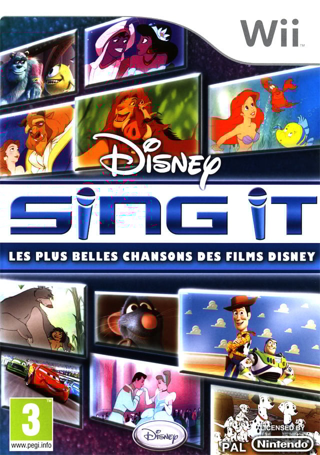 Jaquette de Disney Sing It : Les Plus Belles Chansons des Films Disney
