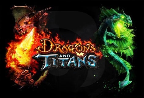 Jaquette de Dragons and Titans