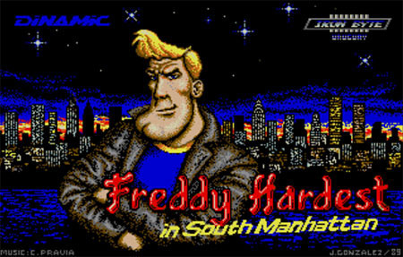 Jaquette de Freddy Hardest in South Manhattan