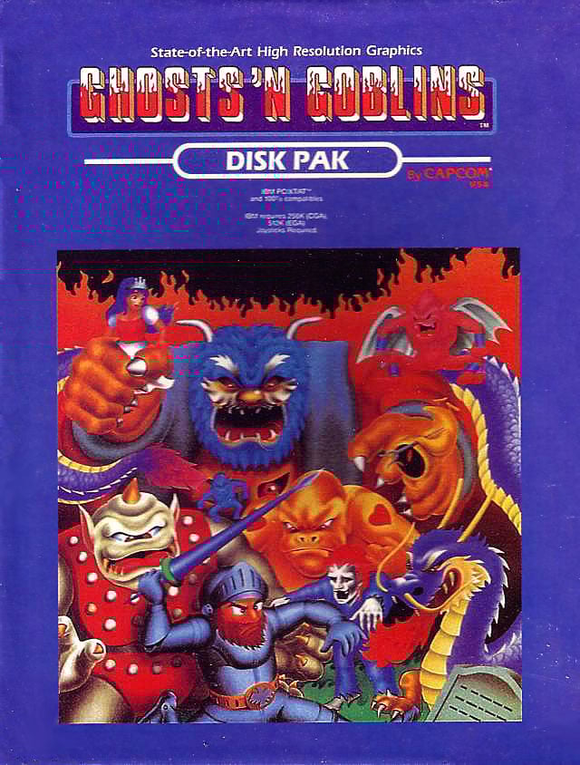 Jaquette de Ghosts'n Goblins