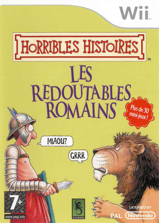Jaquette de Horribles Histoires : Les Redoutables Romains