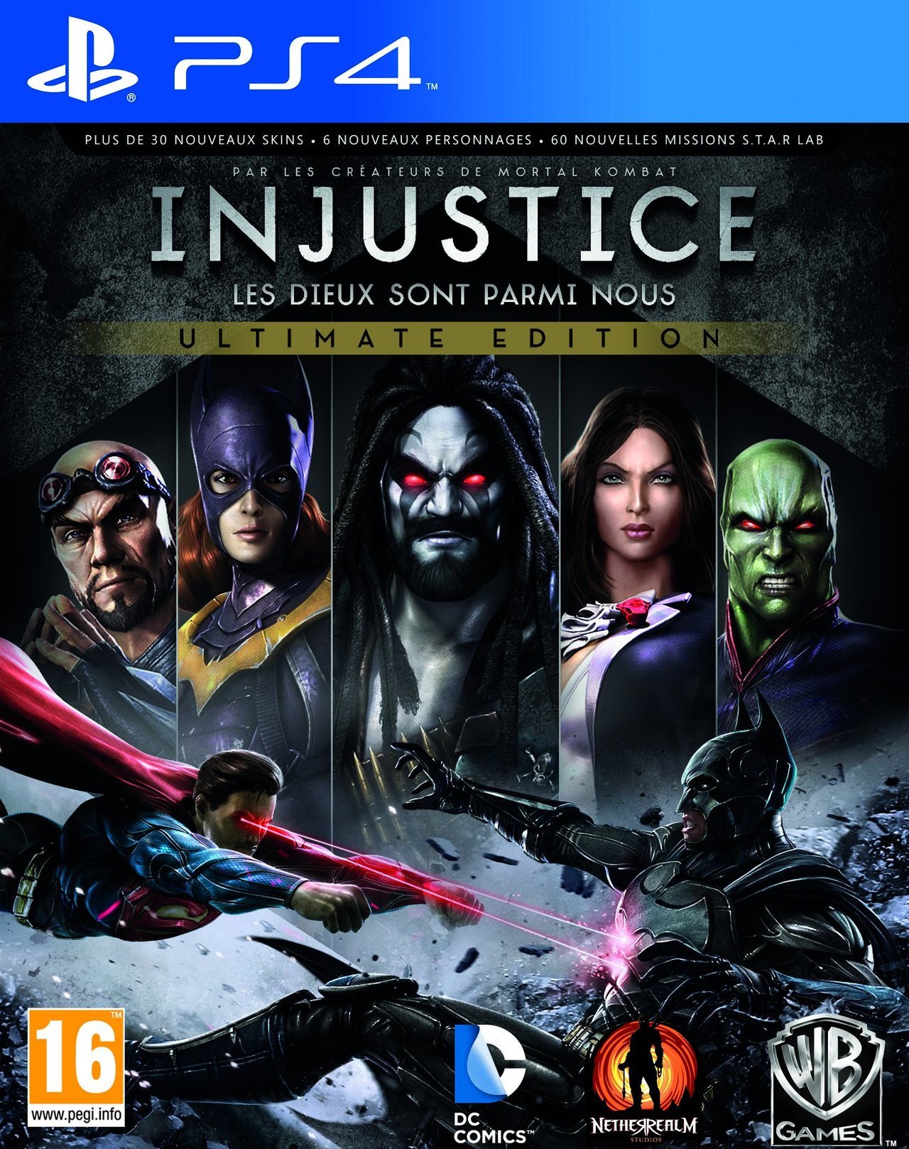 Jaquette de Injustice : Les Dieux sont Parmi Nous – Ultimate Edition