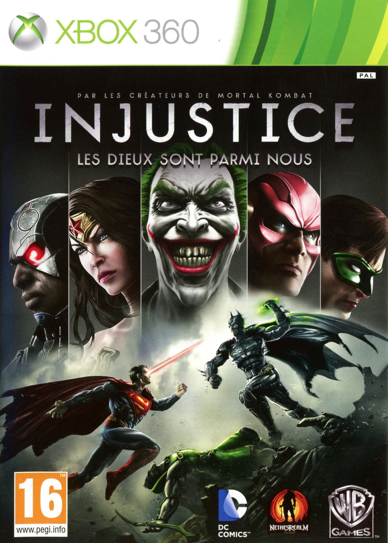 Jaquette de Injustice : Les Dieux sont Parmi Nous