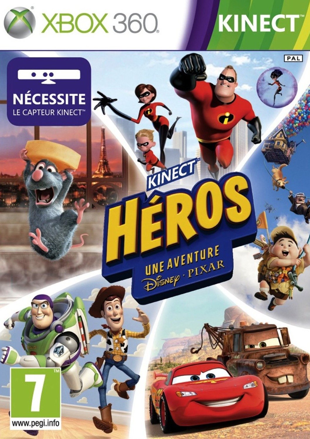 Image de Kinect Héros : Une Aventure Disney-Pixar