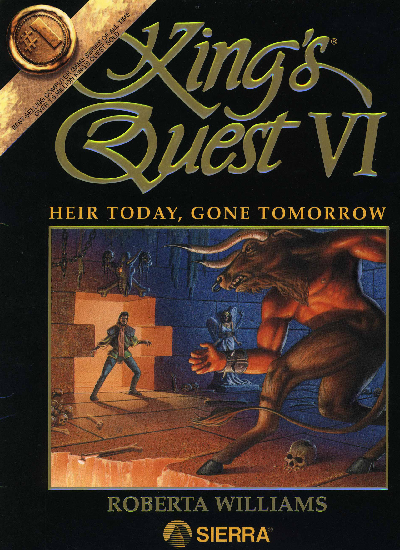 Jaquette de King's Quest VI : Heir Today, Gone Tomorrow
