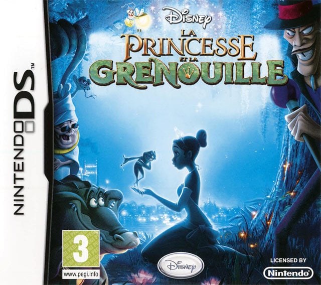 Jaquette de La Princesse et la Grenouille