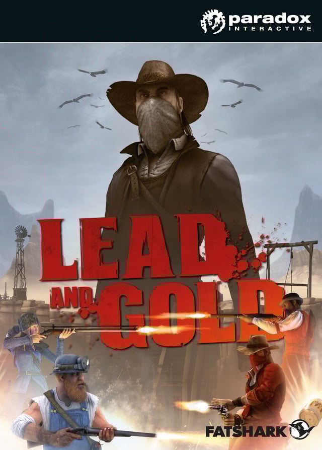 Jaquette de Lead and Gold : Gangs of the Wild West