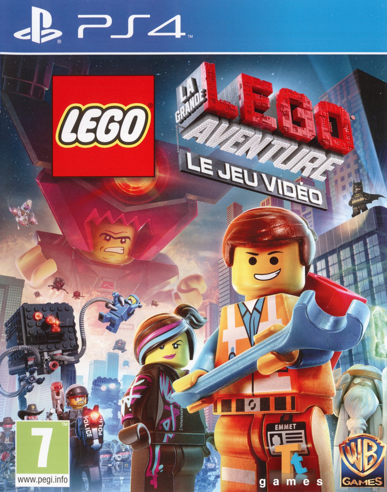 Jaquette de LEGO La Grande Aventure – Le Jeu Vidéo
