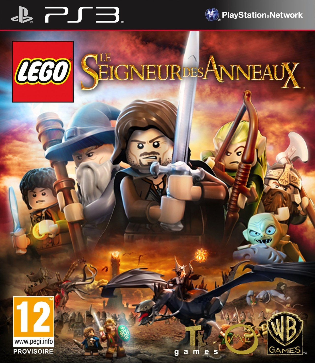 Jaquette de LEGO Le Seigneur des Anneaux