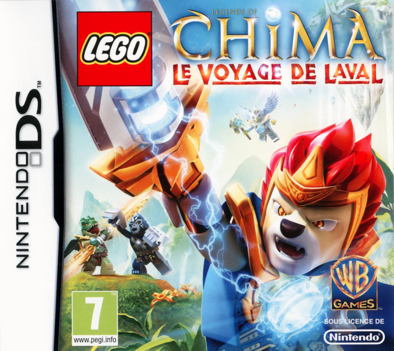 Jaquette de LEGO Legends of Chima : Le Voyage de Laval
