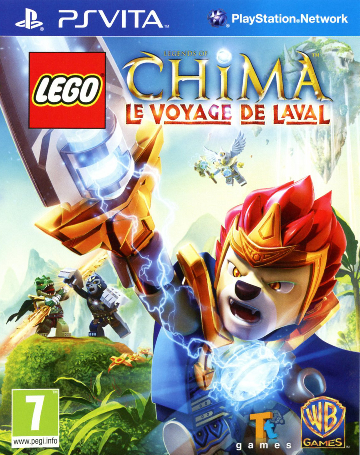Jaquette de LEGO Legends of Chima : Le Voyage de Laval