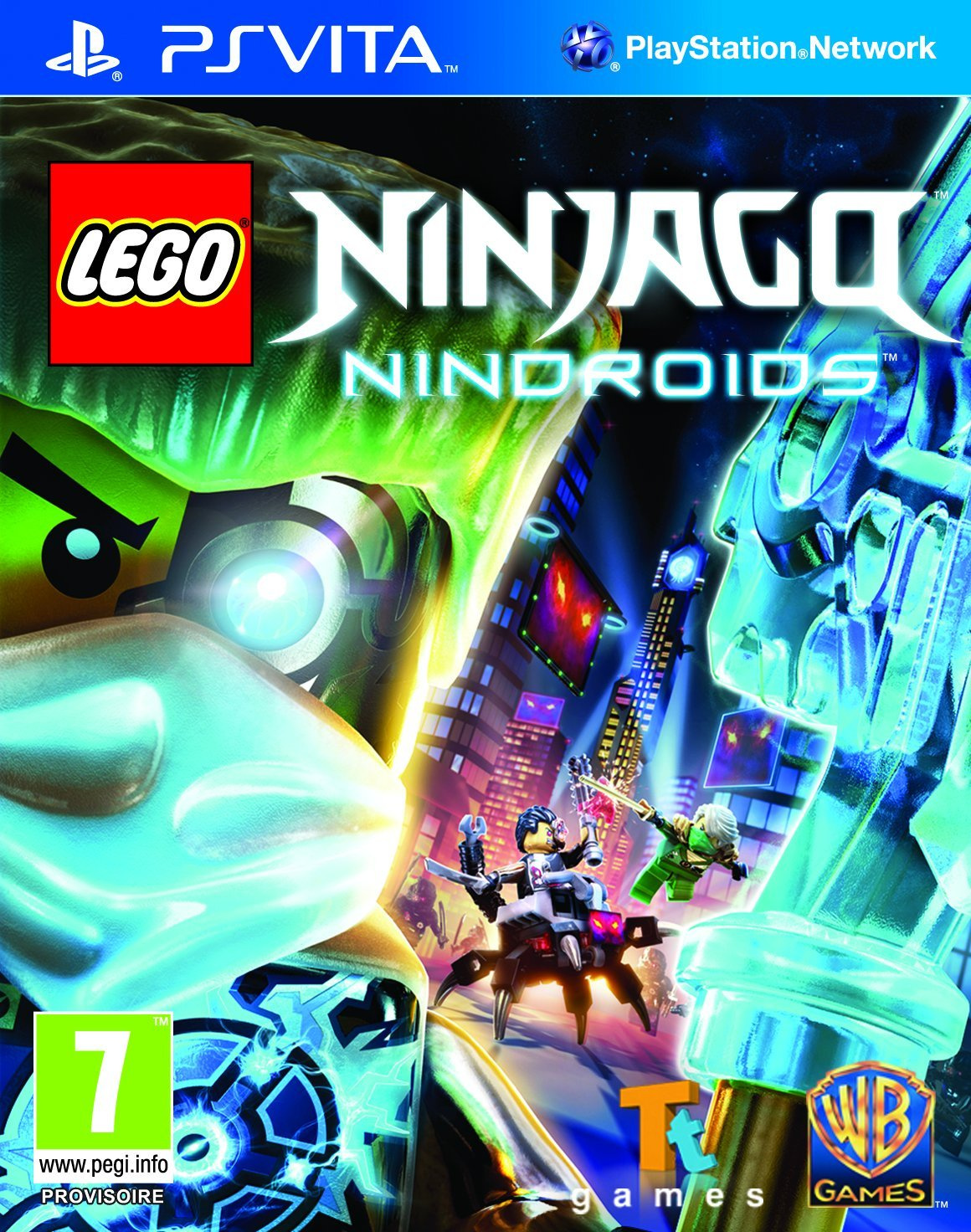 Jaquette de LEGO Ninjago : Nindroïds