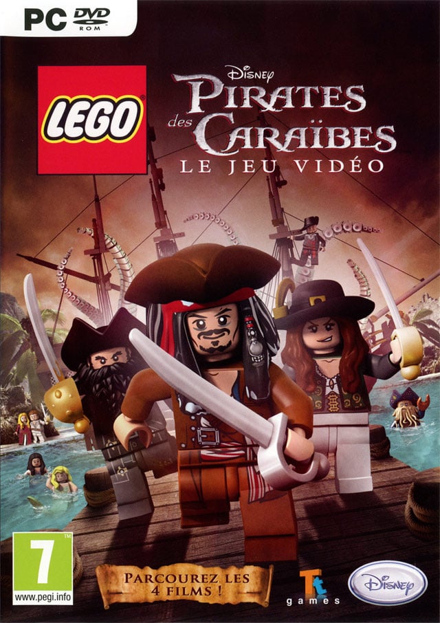 Jaquette de LEGO Pirates des Caraïbes : Le Jeu Vidéo