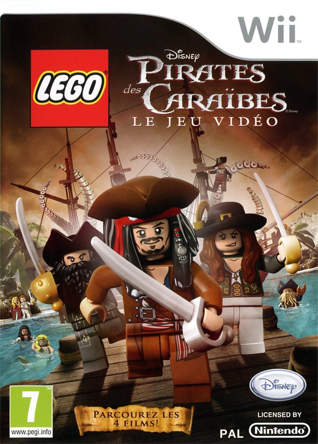 Jaquette de LEGO Pirates des Caraïbes : Le Jeu Vidéo