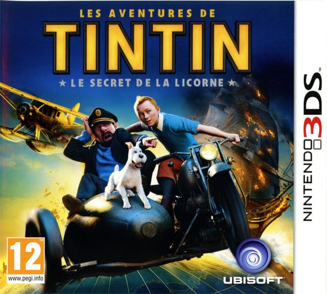Jaquette de Les Aventures de Tintin : Le Secret de la Licorne