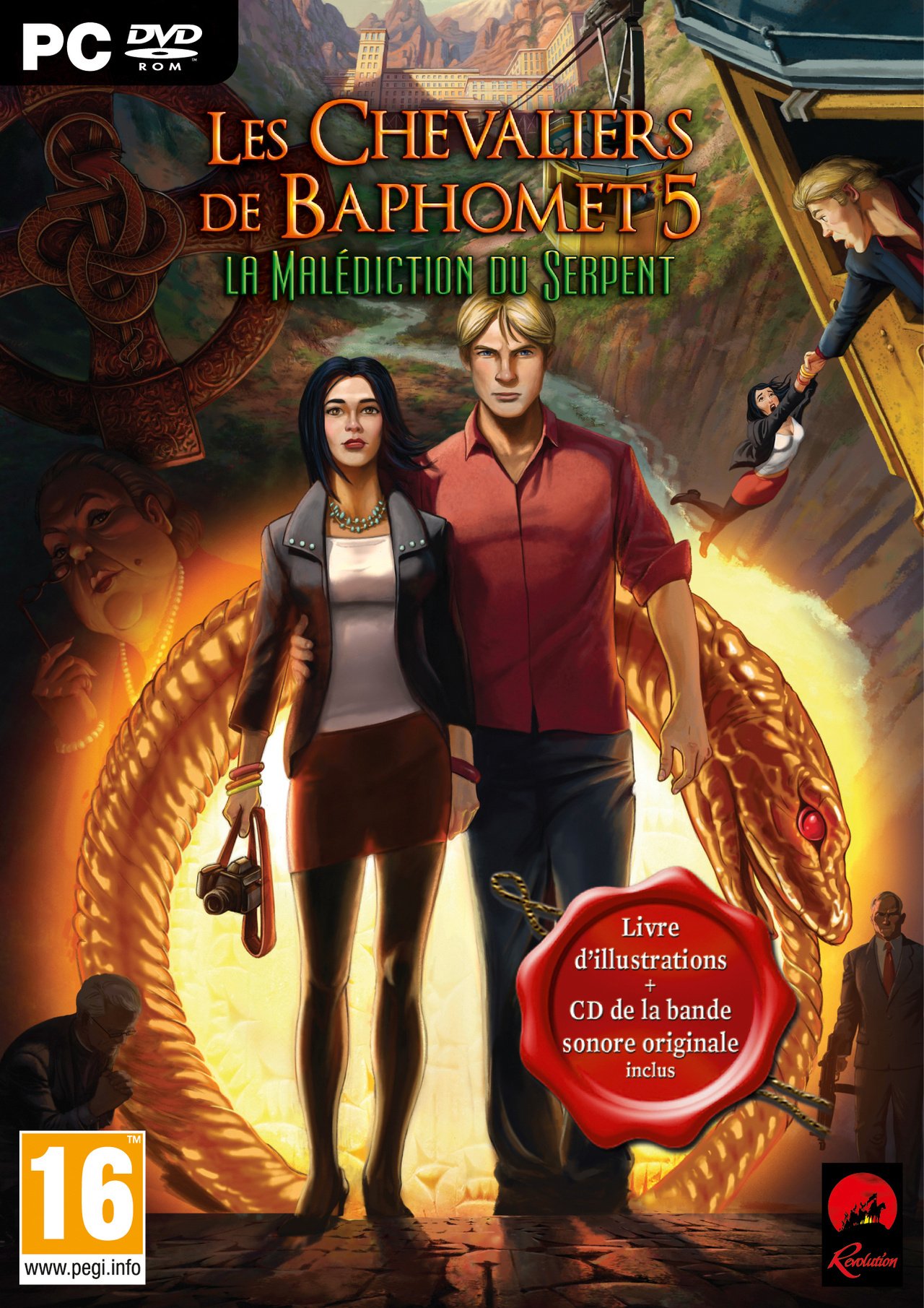 Image de Les Chevaliers de Baphomet : La Malédiction du Serpent