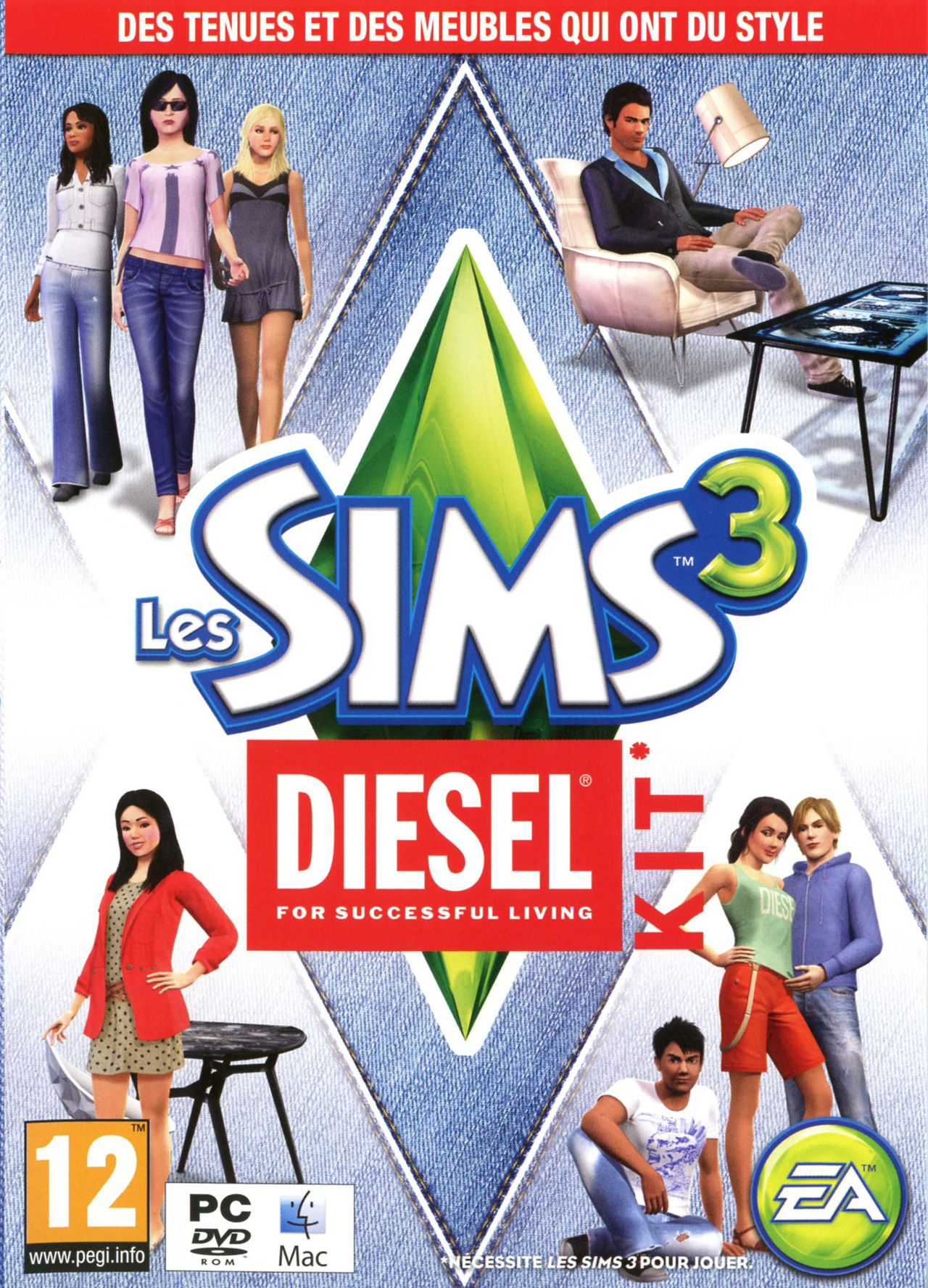 Image de Les Sims 3 : Diesel Kit