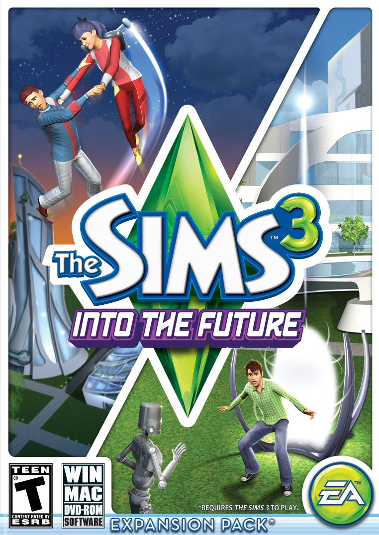 Jaquette de Les Sims 3 : En Route vers le Futur