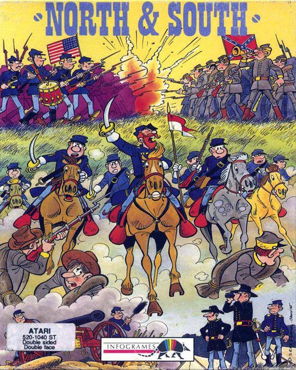 Les Tuniques Bleues - North & South