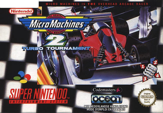 Jaquette de MicroMachines 2 : Turbo Tournament