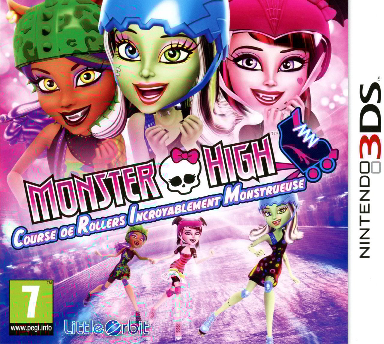 Jaquette de Monster High : Course de Rollers Incroyablement Monstrueuse