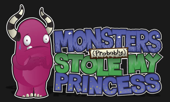 Jaquette de Monsters (Probably) Stole My Princess !