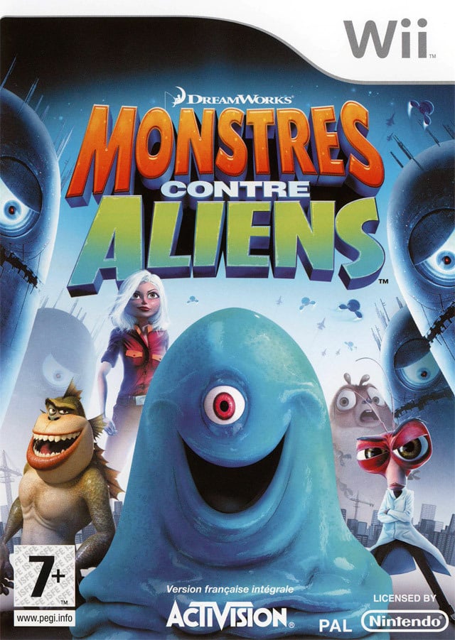 Jaquette de Monstres contre Aliens