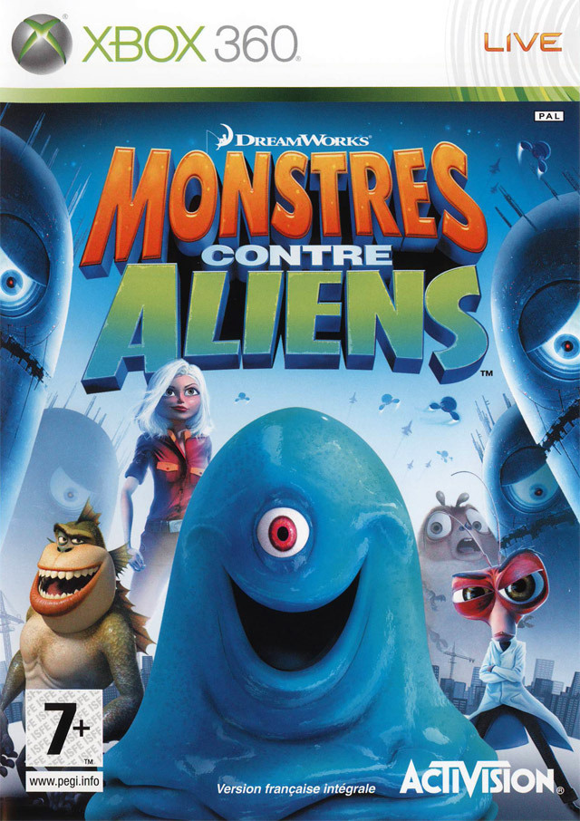 Jaquette de Monstres contre Aliens