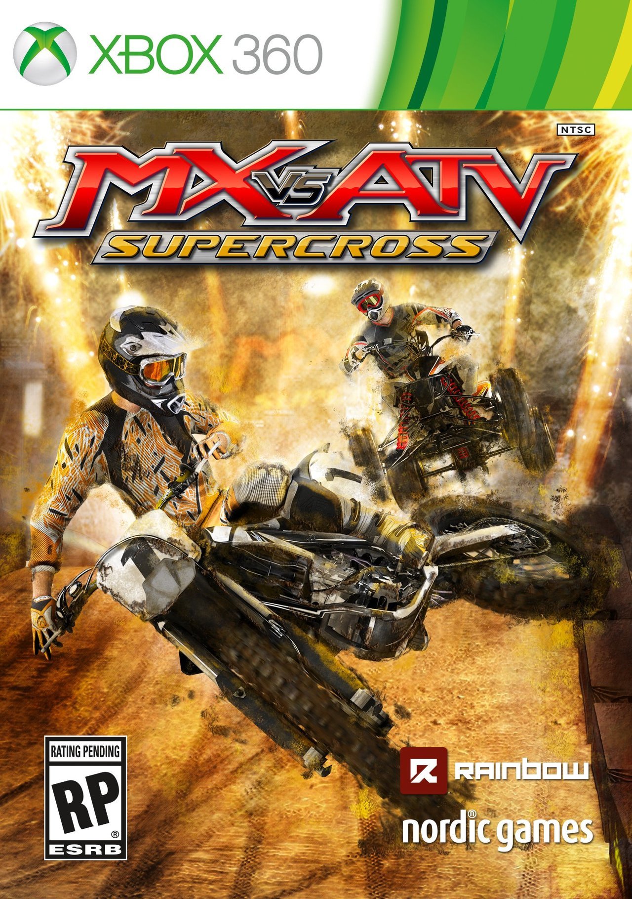 Jaquette de MX vs ATV Supercross