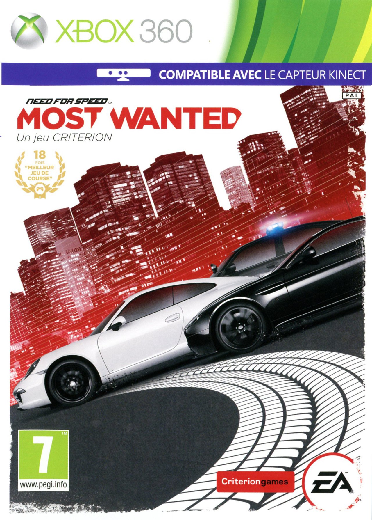 Jaquette de Need for Speed : Most Wanted