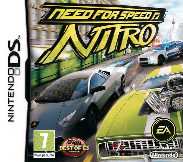 Jaquette de Need for Speed Nitro