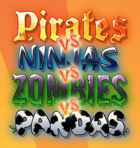 Image de Pirates vs Ninjas vs Zombies vs Pandas
