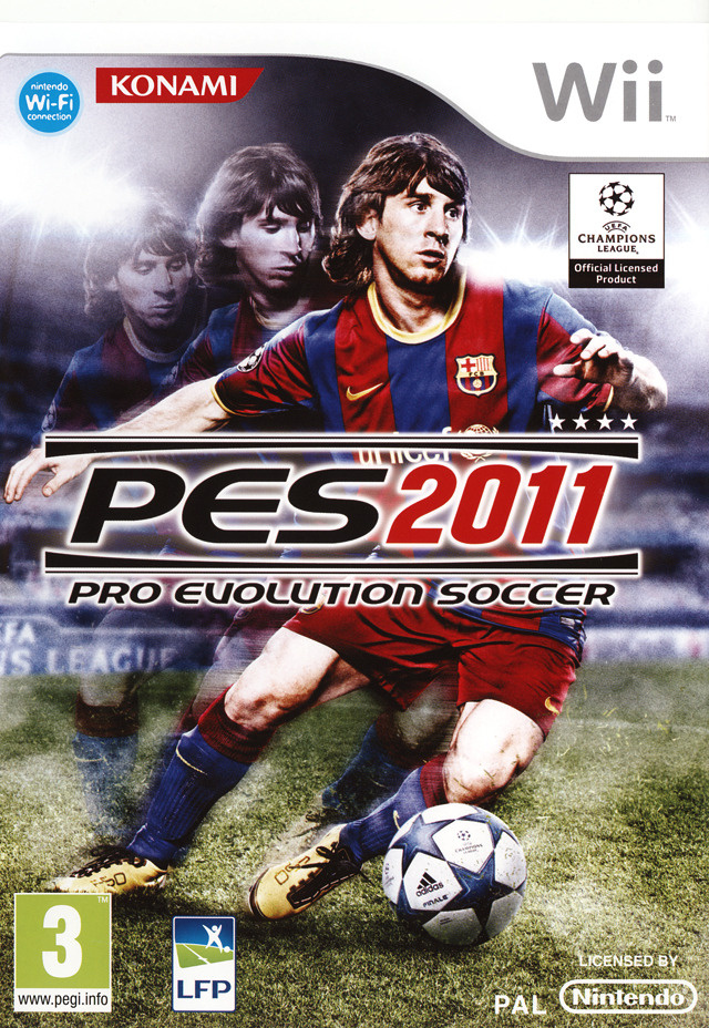 Jaquette de Pro Evolution Soccer 2011