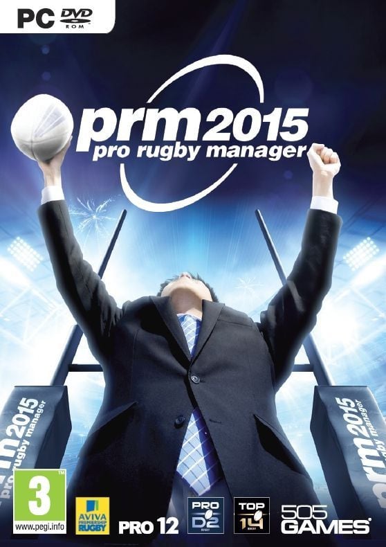 Jaquette de Pro Rugby Manager 2015