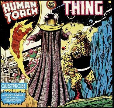Image de Questprobe featuring The Human Torch and The Thing